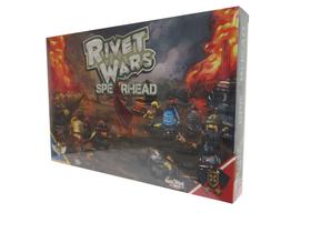 Jogo de tabuleiro Rivet Wars Spearhead com 28 miniaturas Jogo de tabuleiro Rivet Wars Spearhead com 28 miniaturas