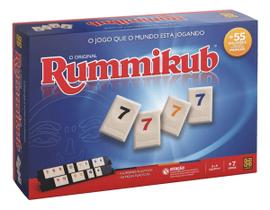 Jogo De Tabuleiro Rummikub Grow Estratégia E Raciocínio Para Família