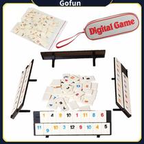 Jogo de tabuleiro Rummikub Israel Mahjong com 106 peças +12 anos Jogo de tabuleiro Rummikub Israel Mahjong com 106 peças +12 anos