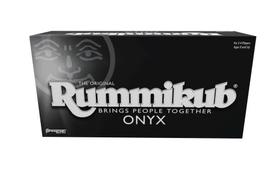 Jogo de Tabuleiro Rummikub Onyx - Azulejos Pretos com Números Vibrantes - Pressman
