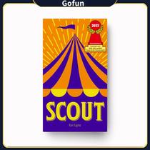 Jogo de tabuleiro Scout para festa em família com 45 cartas de 2 a 5 jogadores