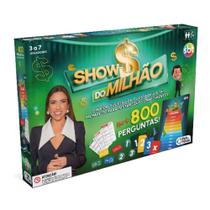 Jogo De Tabuleiro Show Do Milhão Sbt Mais De 800 Perguntas Pais & Filhos Jogo De Tabuleiro Show Do Milhão Sbt Mais De 800 Perguntas Pais & Filhos