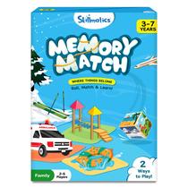 Jogo de tabuleiro Skillmatics Memory Match Where Things Belong Jogo de tabuleiro Skillmatics Memory Match Where Things Belong