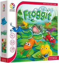 Jogo de tabuleiro SmartGames Froggit para 2 a 6 jogadores com 6 anos ou mais