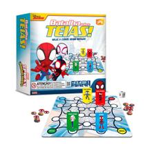 Jogo de Tabuleiro Spidey Batalha Sobre Teias +4 Anos Marvel Cartonado Copag - 33160