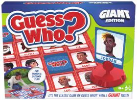 Jogo de tabuleiro Spin Master Games Guess Who Edição gigante 8+