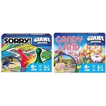 Jogo de Tabuleiro Spin Master Giant Edition Sorry & Candy Land 163cm