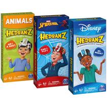 Jogo de Tabuleiro Spin Master Hedbanz Disney Spiderman Animals