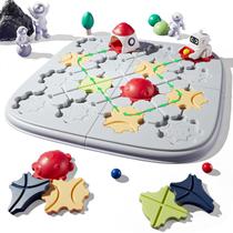 Jogo de Tabuleiro STEM SuperMomo Logical Road Builder - 3 a 7 Anos
