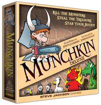 Jogo de tabuleiro Steve Jackson Games Munchkin Deluxe Base 10+ Years Jogo de tabuleiro Steve Jackson Games Munchkin Deluxe Base 10+ Years