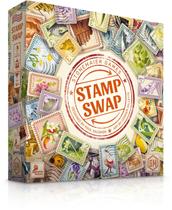 Jogo de tabuleiro Stonemaier Games Stamp Swap Strategy 1-5 jogadores Jogo de tabuleiro Stonemaier Games Stamp Swap Strategy 1-5 jogadores