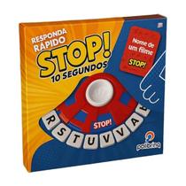 Jogo de Tabuleiro Stop com Temporizador - Polibrinq