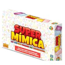 Jogo de Tabuleiro Super Mimica Ref 1052 GGB Brinquedos Presente dia das Crianças Jogo de Tabuleiro Super Mimica Ref 1052 GGB Brinquedos Presente dia das Crianças