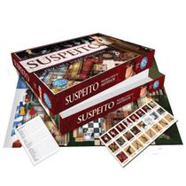Jogo De Tabuleiro Suspeito Mistério Diversão Família