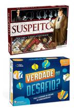 Jogo De Tabuleiro Suspeito + Verdade Ou Desafio