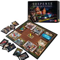 Jogo De Tabuleiro Suspense Clássico Brincadeira De Criança 3 a 6 Jogadores +7 Anos