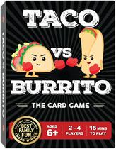 Jogo de tabuleiro Taco vs Burrito Family Kids 6-12 anos com cartas Jogo de tabuleiro Taco vs Burrito Family Kids 6-12 anos com cartas