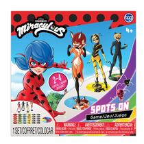 Jogo de tabuleiro TCG Toys Miraculous Ladybug Spots On com 30 missões