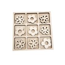 Jogo de tabuleiro Tic Tac Toe Avtr Boutique Nature Theme 5x5 polegadas