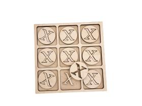 Jogo de tabuleiro Tic Tac Toe AvtrBoutique com tema tradicional