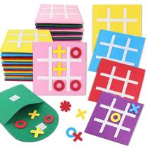 Jogo de tabuleiro Tic Tac Toe PJDRLLC Kids Party Favors (pacote com 12)