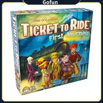 Jogo de tabuleiro Ticket to Ride First Journey Kids 6+ 2-4 jogadores
