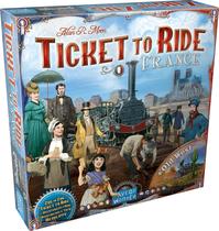 Jogo de tabuleiro Ticket to Ride France + Old West Expansion