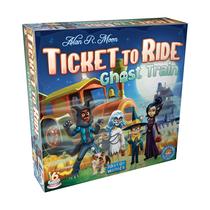 Jogo de tabuleiro Ticket to Ride Ghost Train Strategy Kids 6+ 2-4
