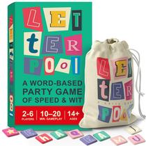 Jogo de tabuleiro Tipsy Chicken Letterpool para 2-6 jogadores com mais de 14 anos Jogo de tabuleiro Tipsy Chicken Letterpool para 2-6 jogadores com mais de 14 anos