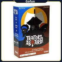 Jogo de tabuleiro Traitors Aboard for Family Party Game