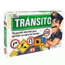 Jogo de Tabuleiro Trânsito - Pais e Filhos Jogo de Tabuleiro Trânsito - Pais e Filhos