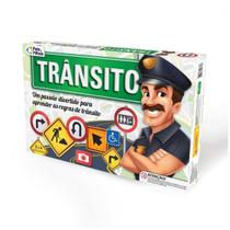 Jogo de Tabuleiro Trânsito Para Crianças a Partir de 6 anos Estratégico e Divertido