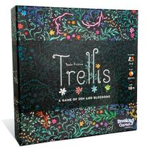 Jogo de tabuleiro Trellis Strategic para noites de jogos de 2 a 4 jogadores Jogo de tabuleiro Trellis Strategic para noites de jogos de 2 a 4 jogadores