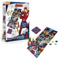 Jogo De Tabuleiro Trilha Personagem Avengers Educativo - TOYSTER