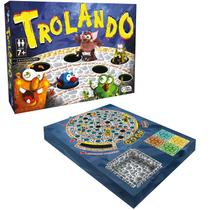 Jogo De Tabuleiro Trolando 4 Jogadores Crianças +7 Anos - Pais e Filhos