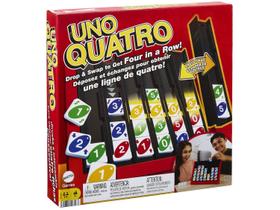 Jogo De Tabuleiro Uno Quatro - Mattel HPF82