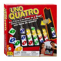 Jogo De Tabuleiro Uno Quatro - Mattel HPF82 Jogo De Tabuleiro Uno Quatro - Mattel HPF82