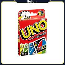 Jogo de tabuleiro UNO Wild Card 112 Cards for Family Party Game
