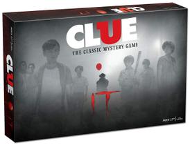 Jogo de tabuleiro USAOPOLY Clue IT baseado em Drama/Thriller IT de 2017