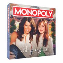 Jogo de tabuleiro USAOPOLY Monopoly Gilmore Girls com 6 fichas
