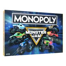 Jogo de Tabuleiro USAOPOLY Monster Jam com caminhões Jogo de Tabuleiro USAOPOLY Monster Jam com caminhões