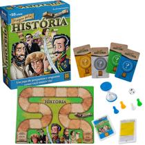 Jogo de Tabuleiro Viagem pela História - 4366 Grow