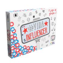 Jogo de Tabuleiro Vida De Influencer Brinquedo Divertido Brincadeira Jogo de Tabuleiro Vida De Influencer Brinquedo Divertido Brincadeira