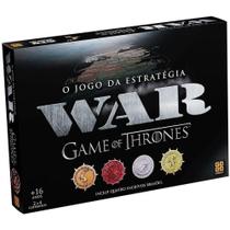 Jogo de Tabuleiro War Game Of Thrones 4 Casas Grow Jogo de Tabuleiro War Game Of Thrones 4 Casas Grow
