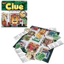 Jogo de tabuleiro Winning Moves Games Clue Arte clássica de 1949