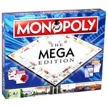 Jogo de tabuleiro Winning Moves Mega Monopoly com 12 espaços extras