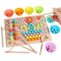 Jogo de Tabuleiro Wokex Montessori Sorting Toy - Brinquedo Educativo de Eliminação de Contas