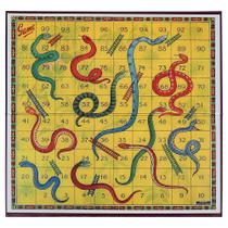 Jogo de tabuleiro YUROZAC Classic Snakes and Ladders Kids 3+ Years