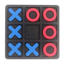 Jogo de tabuleiro zeyce Tic Tac Toe Family Classic 15x15cm Plástico