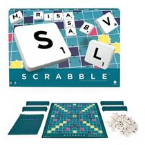 Jogo De Tabulero Scrabble 2 em 1 Palavras Cruzadas HXW07 Mattel